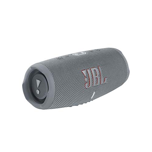 JBL CHARGE5 Bluetoothスピーカー 2ウェイ・スピーカー構成/USB C充電/IP67防塵防水/パッシブラジエーター搭載/ポータブル/2021年モデル グレー JBLCHARGE5G