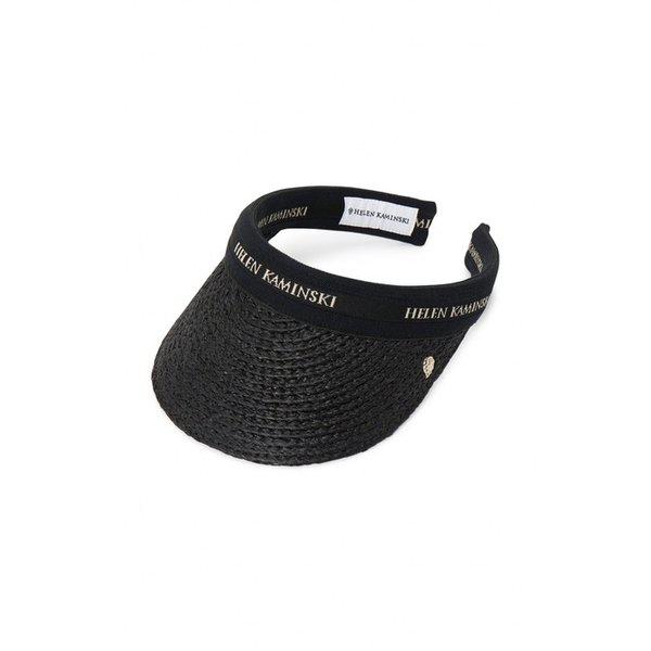 HELEN KAMINSKI ビアンカ 8 女性用バイザー HAT52204 CHARCOAL BLACK LOGO