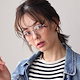 COL.4 ネイビー/クリア