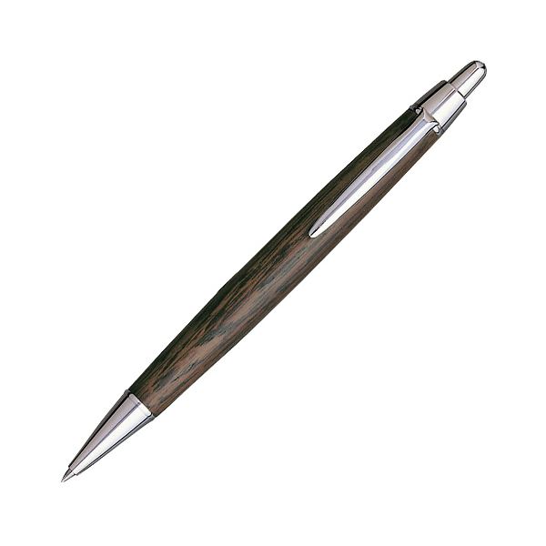 （まとめ） 三菱鉛筆 油性ボールペンピュアモルト（オークウッドプレミアムエディション） 0.7mm 黒 SS-2005 1本 (5セット)
