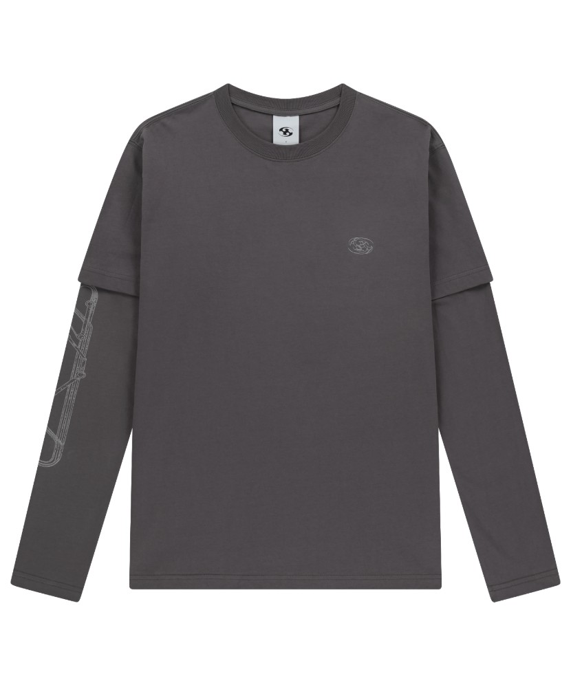 【SANSANGEAR】 25SS ARCANA TREE LONG SLEEVES : BROWN