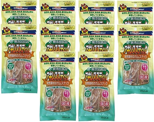 ドギーマン 犬用おやつ 無添加良品 アキレススティック 20g 【×10袋】