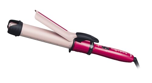 テスコム ヘアアイロン カールアイロン コテ 32mm 温度調整/スチーム/自動電源OFF らく抜き