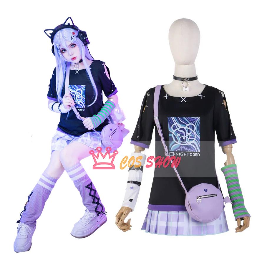 2025新品販売 プロジェクトセカイ プロセカ 25時ナイトコードで 宵崎奏 コスプレ衣装 こ街一番専門店で 特訓後 cosplay 仮装 バッグ能 イベント