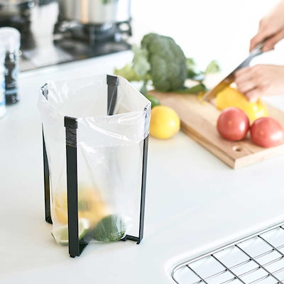 他サイト： ポリ袋ホルダー 山崎実業 tower タワー ポリ袋エコホルダー L 3181 ブラックの商品画像