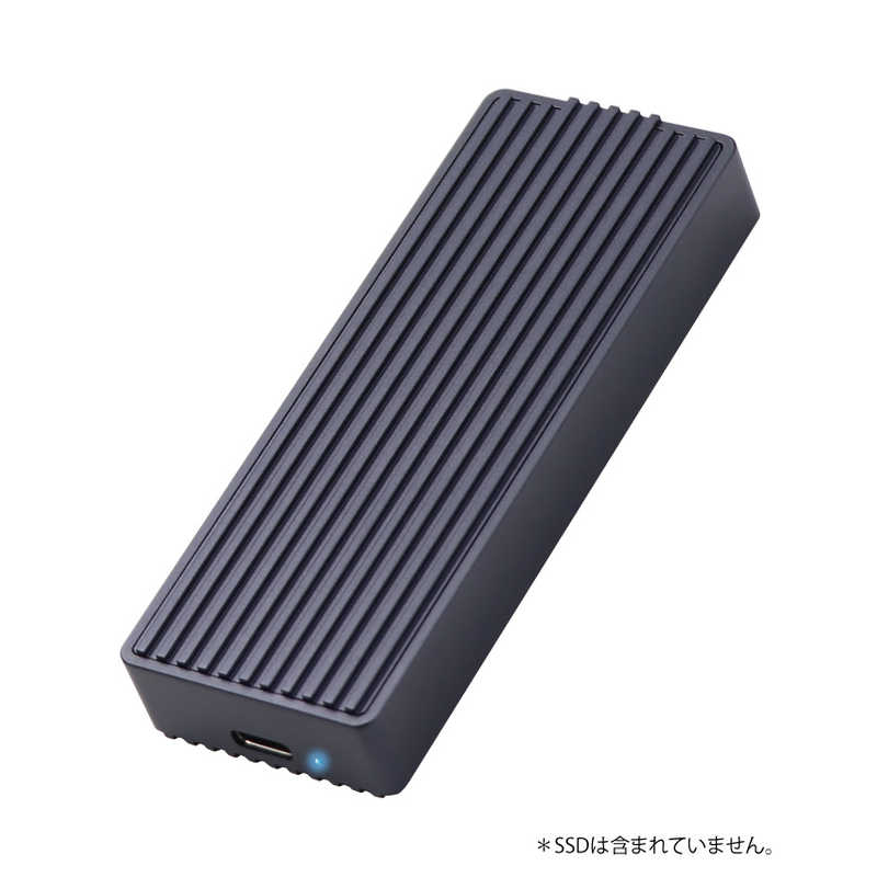 ITPROTECH　USB4.0対応 SSDケース USB-C接続 ［M.2対応/NVMe/1台］ ［M.2対応 /NVMe /1台］ ブラック　AOK-M2NVME-USB4