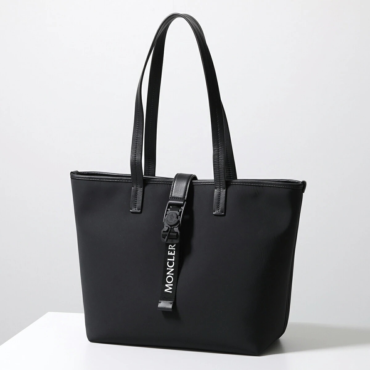 MONCLER モンクレール トートバッグ TRICK トリック 5D00009 M3873 レディース ナイロン × レザー ロゴ 鞄 999