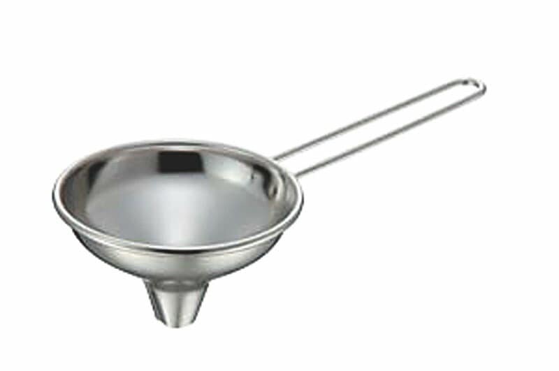 （まとめ買い）18-8STハンドル付ロート（漏斗） 9cm [x5]