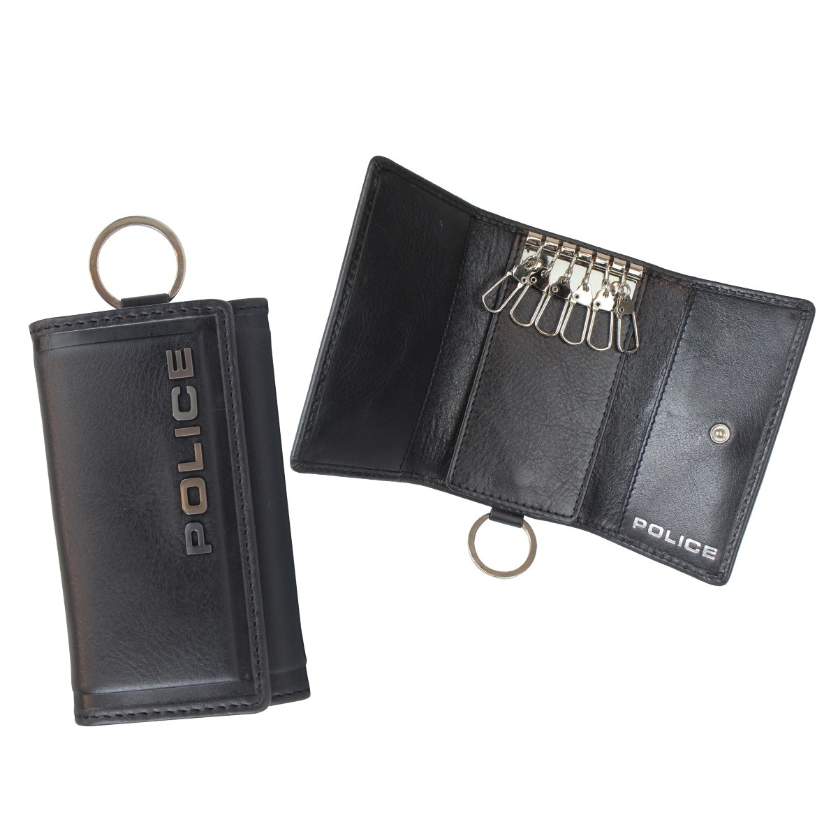 キーケース キーホルダー メンズ 5連 レザー