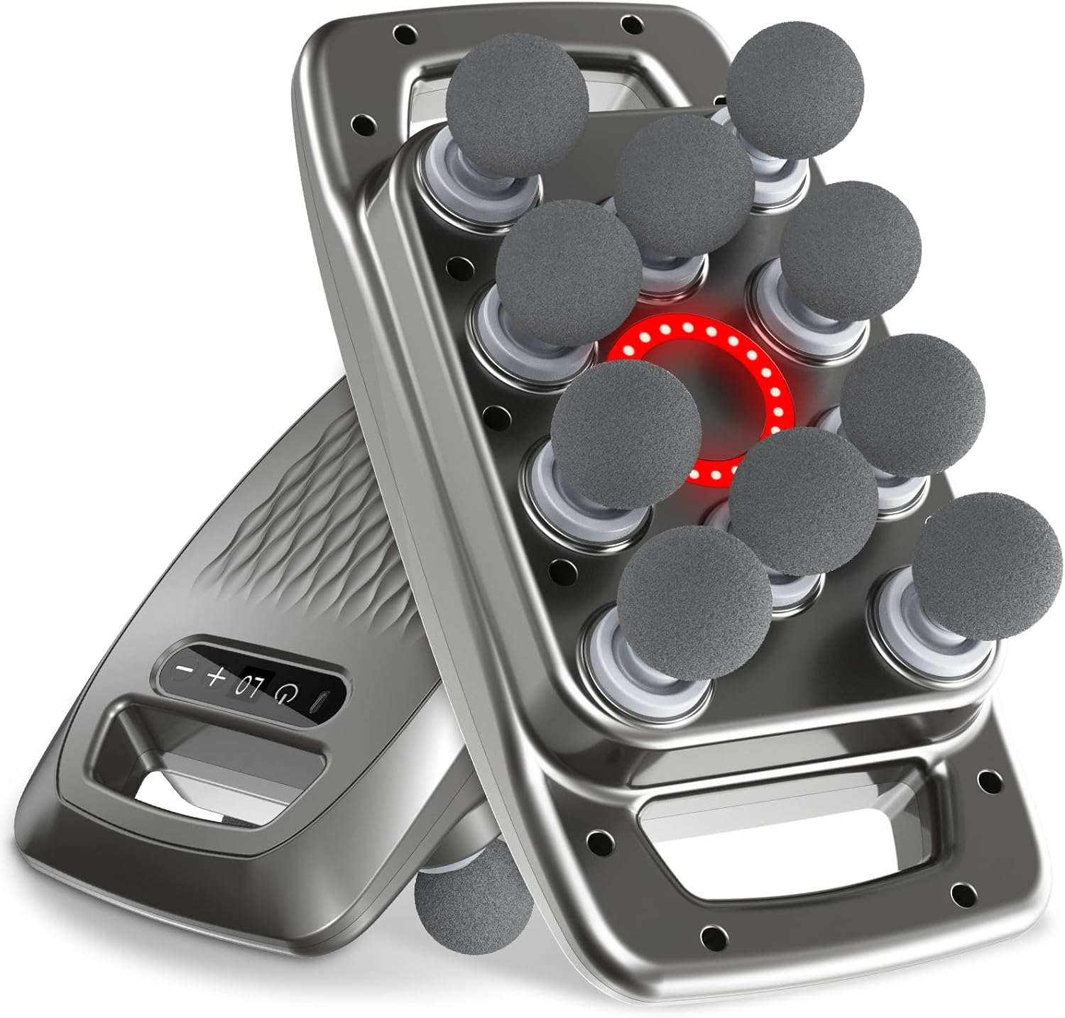 筋膜リリースガン【革新10 ヘッド&広域カバー】きんまくリリースガン ハンディガン 9モード×+9段階 合計81パターン 12mm深層振幅 最速4900回/分 筋膜ガン 静音 4000mAh大容量 T