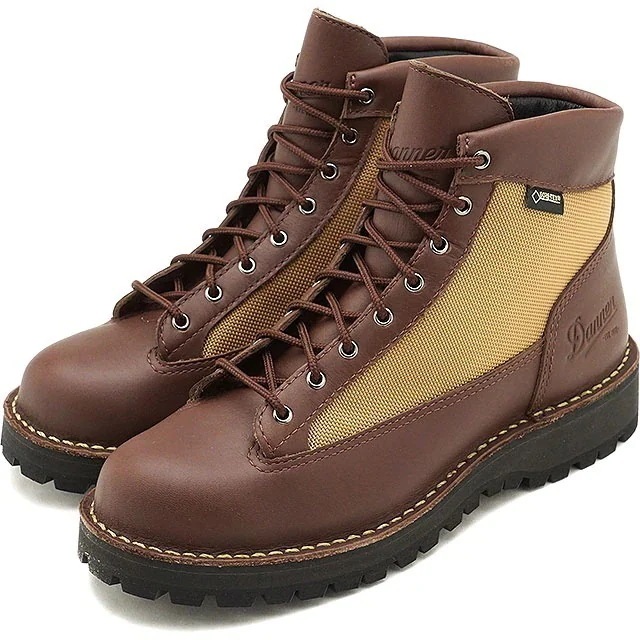 マウンテンブーツ レディース ウィメンズ ダナー フィールド DARK BROWN/BEIGE 靴 [D121004]
