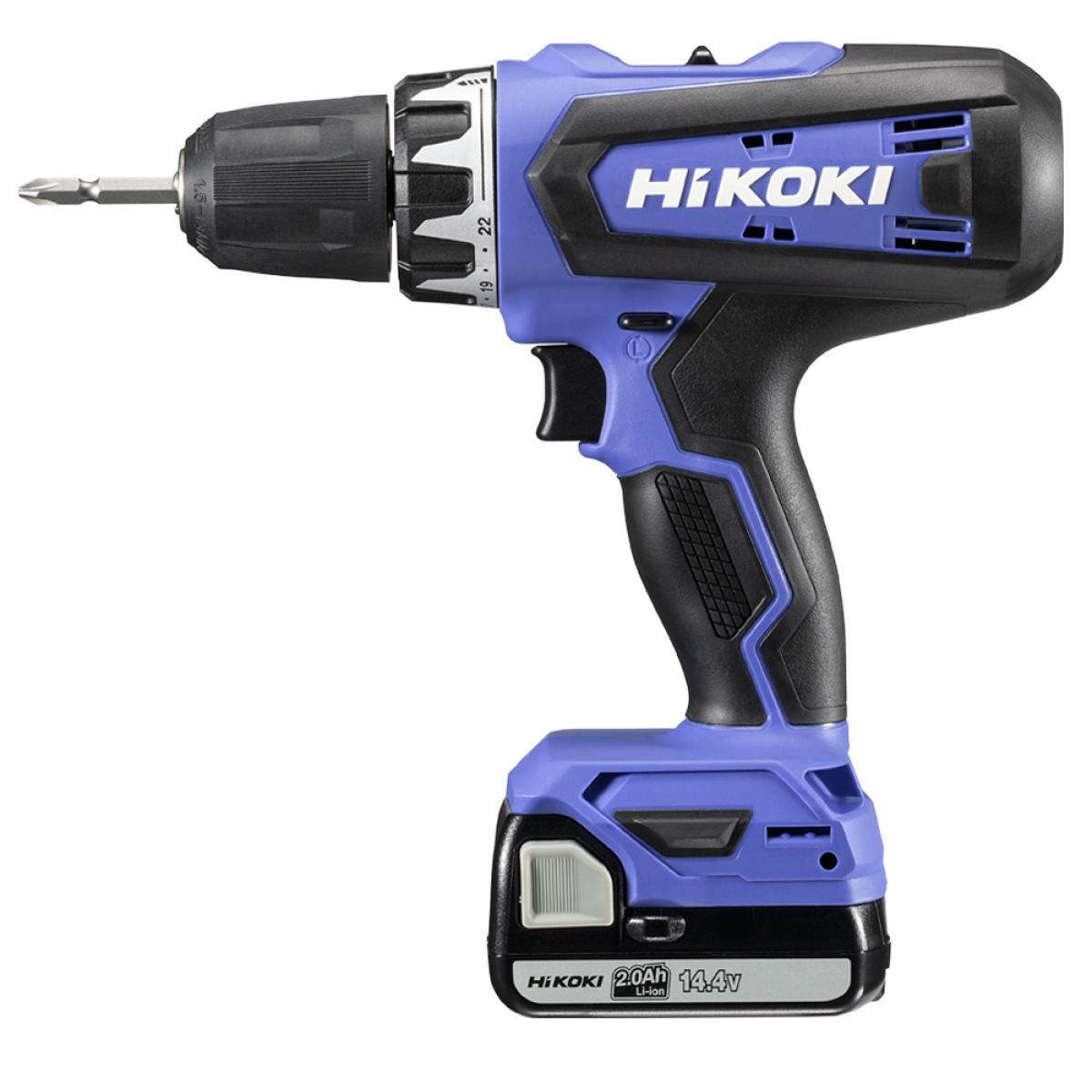 HiKOKI(ハイコーキ) 14.4V コードレスドライバドリル FDS14DF(2BG) バッテリー×2・急速充電器(UC18YKSL) ・ケース付