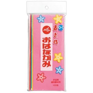 （まとめ） 合鹿製紙 おはながみ五色鶴 5色詰め合せ #200 1パック（100枚） (×30セット)