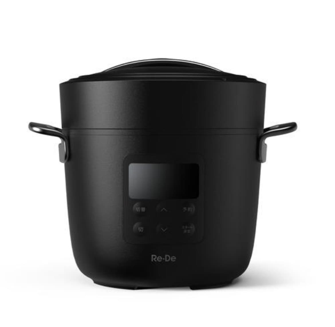 Re・De(リデ) 電気圧力鍋 1.2L ブラック A-Stage Re・De Pot リデポット EPC01A-20BK