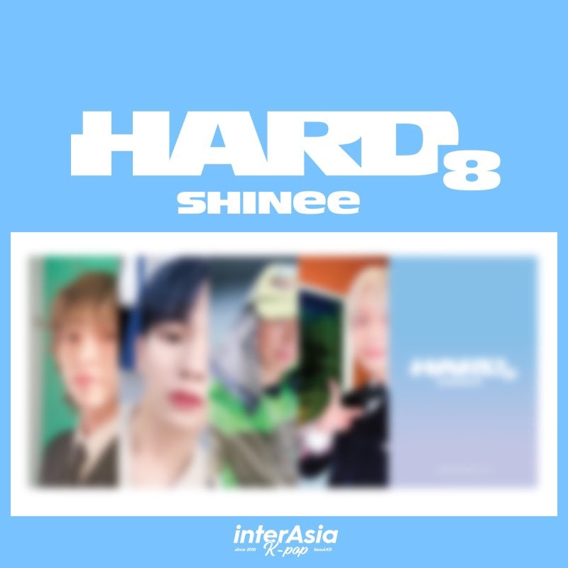 (4種セット) SHINee 8集 Album - HARD [INTERASIA PHOTOCARD]