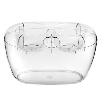 他サイト： ベース　ダブル　クリア　水耕栽培　球根　サボテン　ＣＲＣ15―42―05―00―00の商品画像