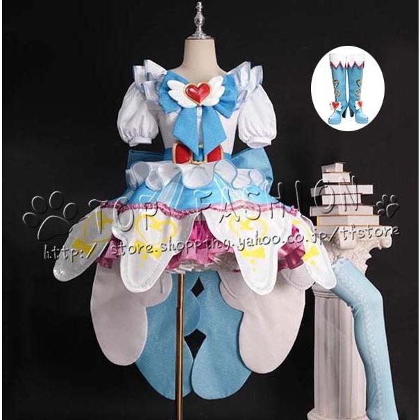 【工場直売 品質保証】プリパラ Pripara 風 白玉みかん コスプレ 衣装 ウィッグ 靴 ハロウィン 変装 仮装 コスチューム アニメ