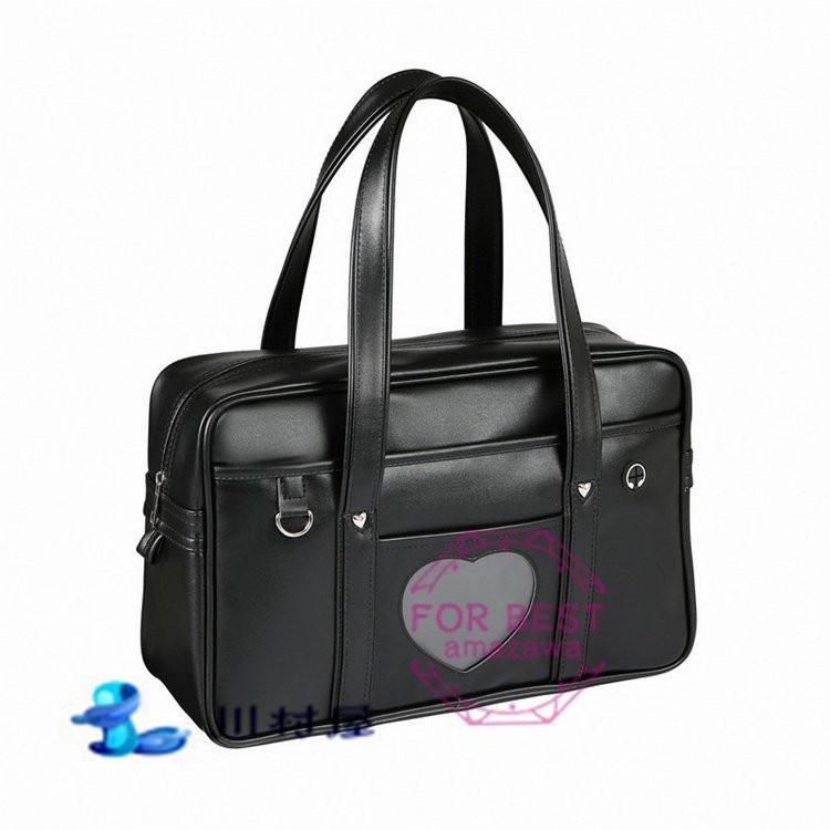 【即納】スクールバッグ ユニフォームバッグ 女子 男子 レザー サブバッグ 大容量 高校生 中学生 学生カバン おしゃれ かわいい