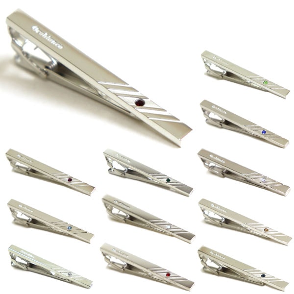 ネクタイピン メンズ 正規品 Tie Pin 誕生石 日本製 ORT587 ギフトラッピング無料