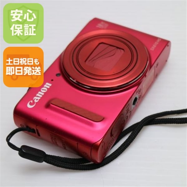 美品 PowerShot SX610 HS レッド コンデジ Canon 112