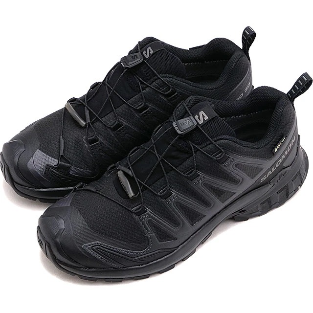 レディース トレイルランニングシューズ ゴアテックス [L47270800 FW23] W 靴 スニーカー 防水 アウトドア Black/Phantom/Pewter 正規取扱店