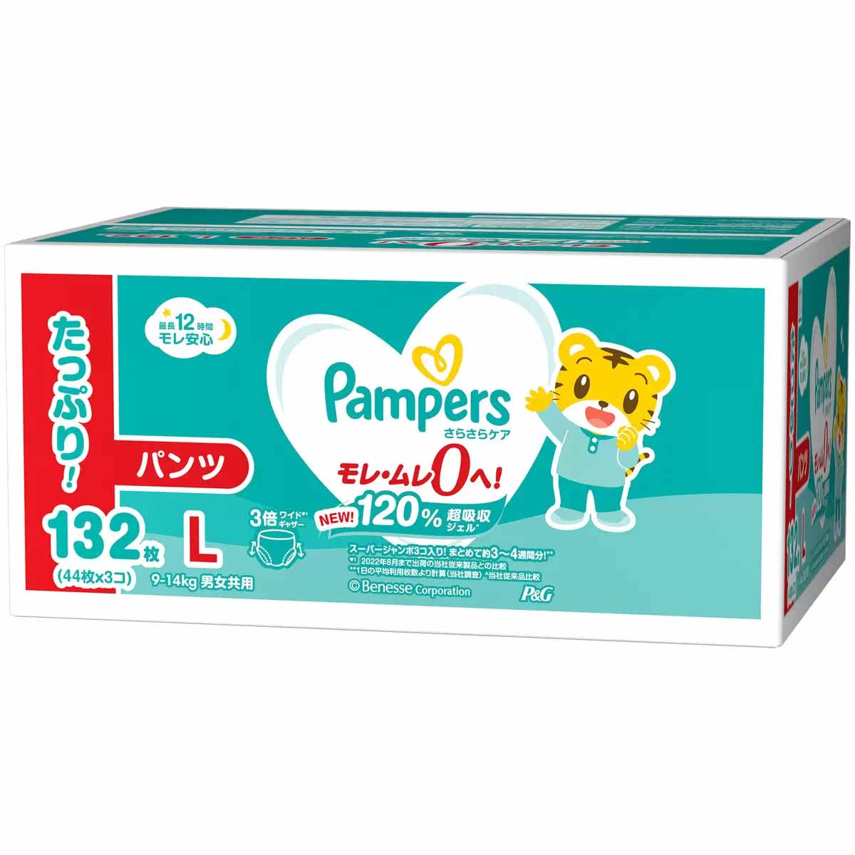 新製品 パンパース さらさらケアパンツ Lサイズ 9-14kg お得用