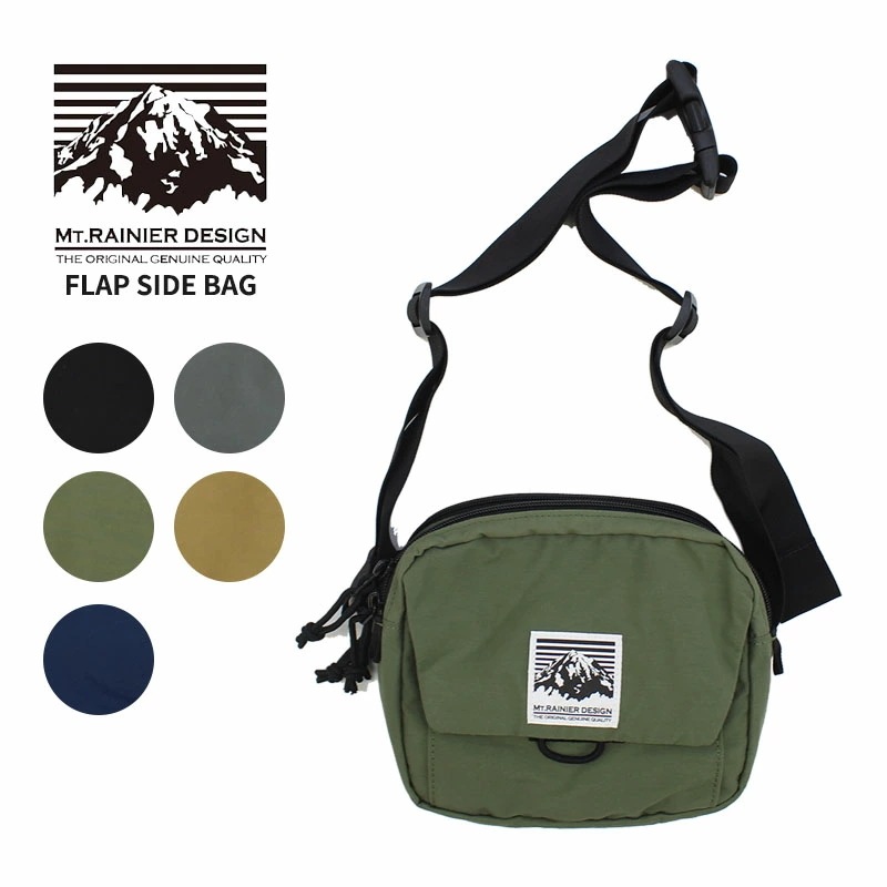 マウント レイニア デザイン ショルダーバッグ MT.RAINIER DESIGN フラップ サイド バッグ ショルダー 7137/7138 mrd-713
