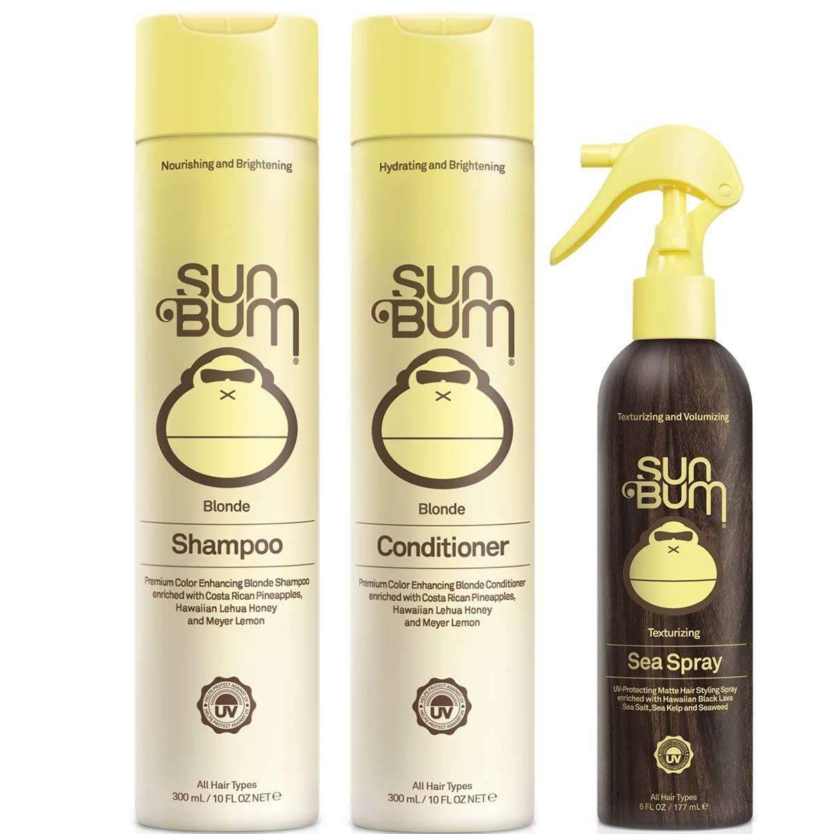 Sun Bum Hair Care (Blonde Shampoo/Conditioner/Text 6,282円