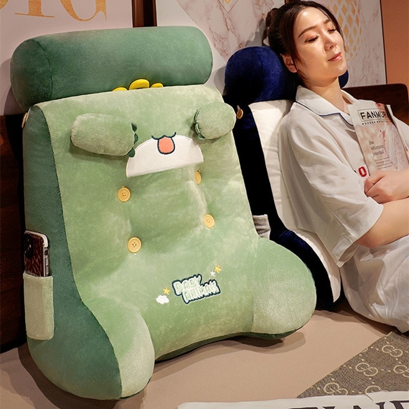 ランバーサポート ヘッドクッション オフィス ベッド背もたれクッション 出窓枕 学生寮 ソファ 大型背もたれ ソフトバッグ kanxia2418043 ベッド