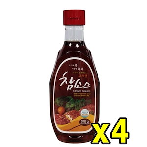 チャムソース 570g X 4個/BTS Jungkook Recipe/肉や野菜につけて食べるソース