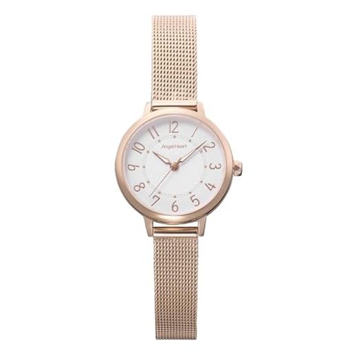 [エンジェルハート] カジュアルウォッチ フラワリータイム OA26PG レディース ピンクゴールド