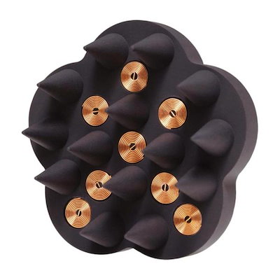 他サイト： G-ZERO COIL ジーゼロコイル GHA-G01 頭皮ブラシ シャンプーブラシ マイクロカレント 原末石鹸の商品画像