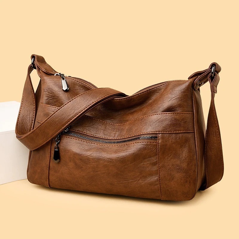 ミニバッグ トートバッグ おしゃれな 大容量 ワンショルダー斜め掛けバッグカジュアル 中高年用 甘皮 韓国