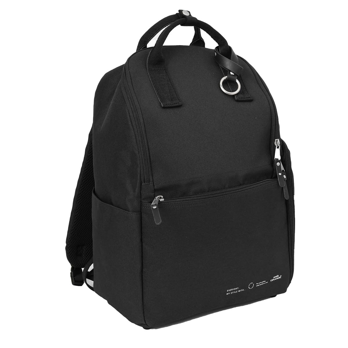 Qoo10最安値挑戦 置けルンです! リュック A4 両面撥水 PC収納 キャリーオン セキュリティーポケット