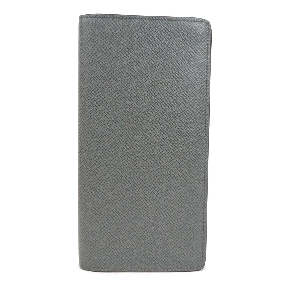 ルイ ヴィトン LOUIS VUITTON 二つ折り長財布 タイガ ポルトフォイユ ブラザ NM タイガ グレー メンズ M81554 h29786f 42,120円