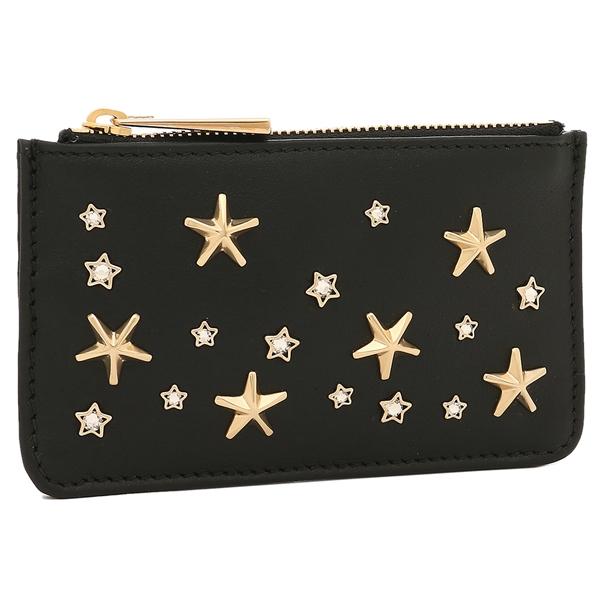 フラグメントケース カードケース ナンシー ブラック レディース JIMMY CHOO NANCYCZN CZN BLALIGGOL