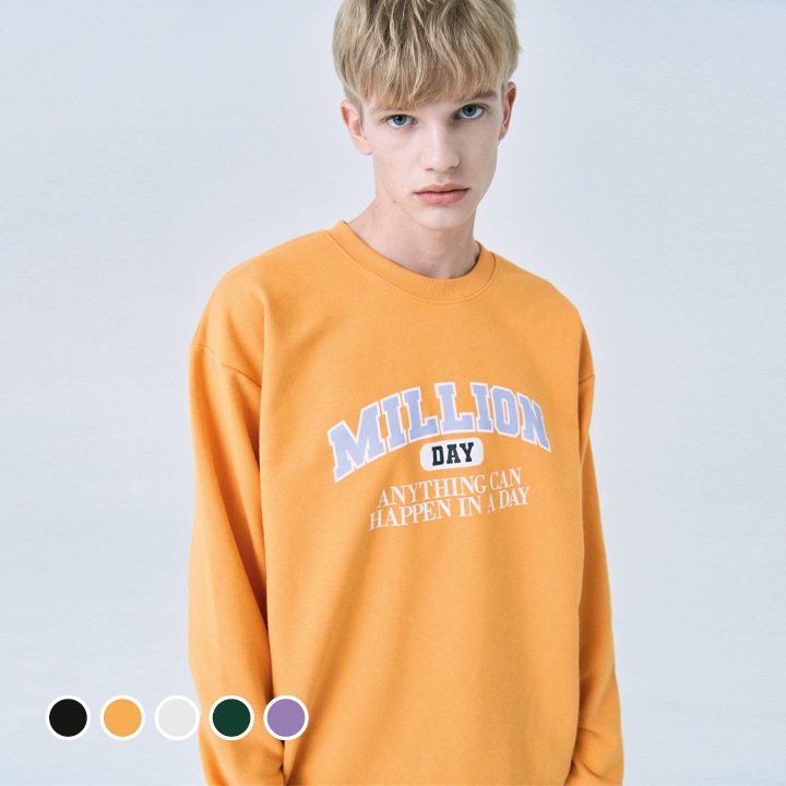 MILLION CAMPUS SWEATSHIRTミリオンキャンパススウェットシャツ