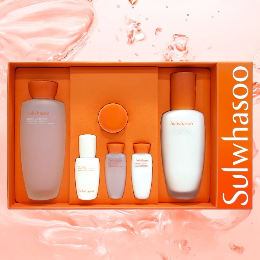 雪花水 韓国正規品 滋陰生(ジャウムセン) エッセンシャル コンフォート 乳液 2種 セット