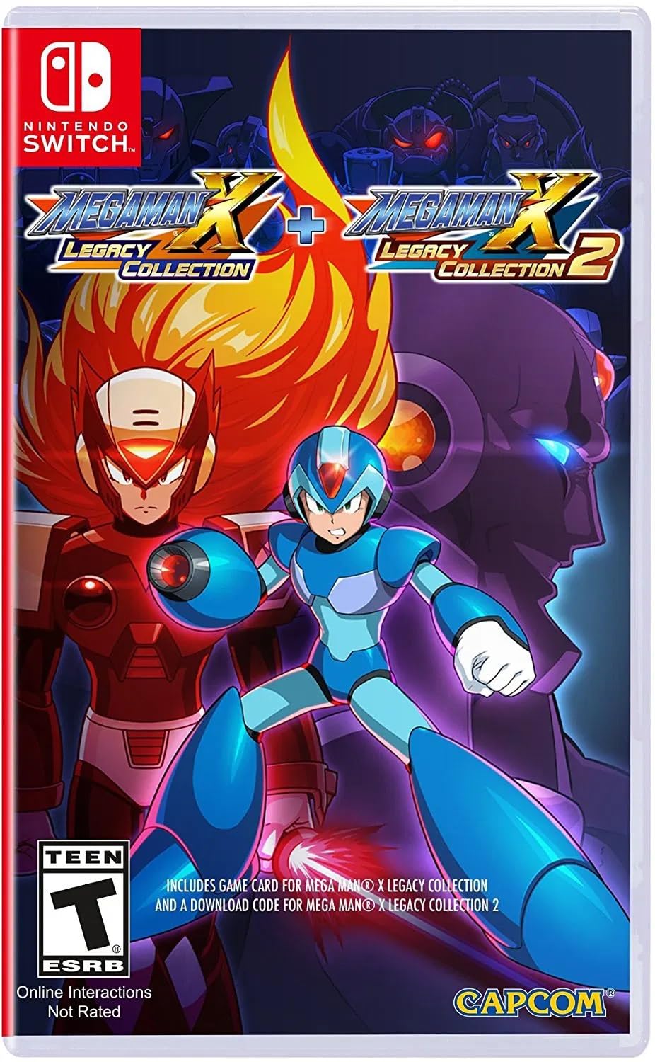 全国送料無料！！ Mega Man X Legacy Collection 1 2 (輸入版:北米) - Switch