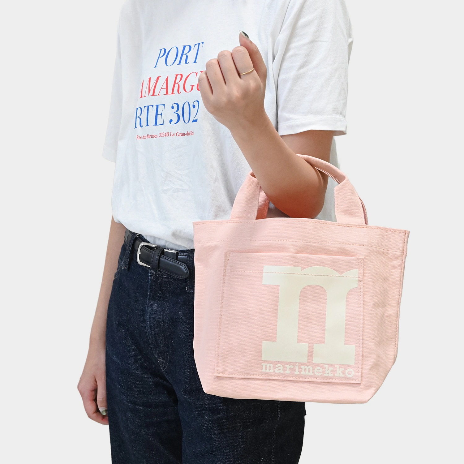 トートバッグ モノ ミニ ソリッド レディース ピンク 94153 094153 418 北欧 北欧雑貨 北欧デザイン