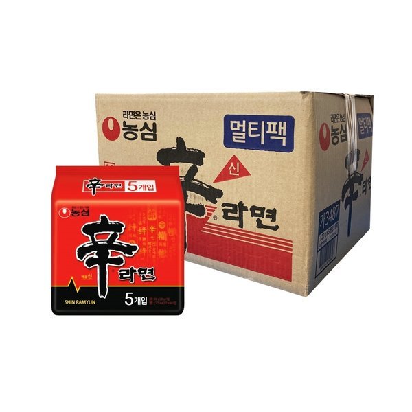 ヌルム 辛ラーメン 120g x 40個入(一箱)/ 8バンドル