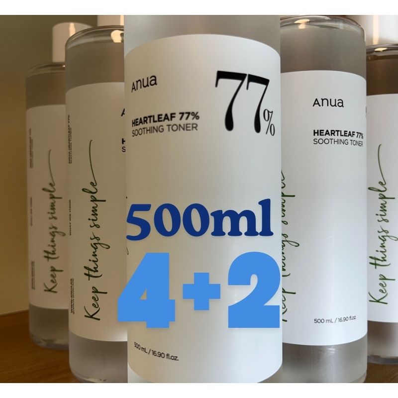ドクダミ77% スージングトナー 500ml (4+1)