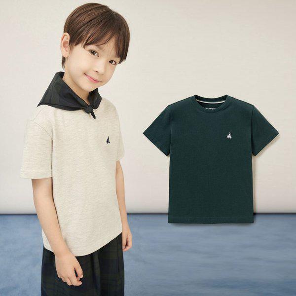 [BEANPOLE KIDS] 25FW [エッセンシャル] スーピマ ベーシック 半袖 Tシャツ (2種 択1)