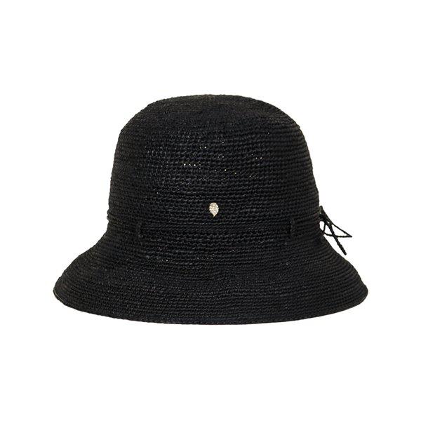 26SS 女性 プロバンス 8 ラフィアハット チャコール HAT50332 CHARCOAL