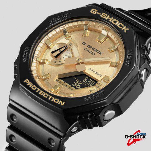 国内当日発送 G-SHOCK 腕時計 GA-2100GB-1A G-SHOCK ビッグフェイス メンズ腕時計 スポーツ腕時計 アウトドア腕時計