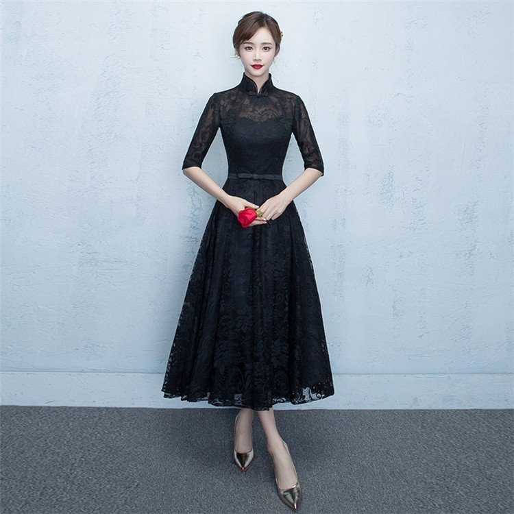 ロングドレス 演奏会 パーティードレス ドレス レディース 結婚式 ドレス ワンピース ミモレ丈 ハ 5,361円