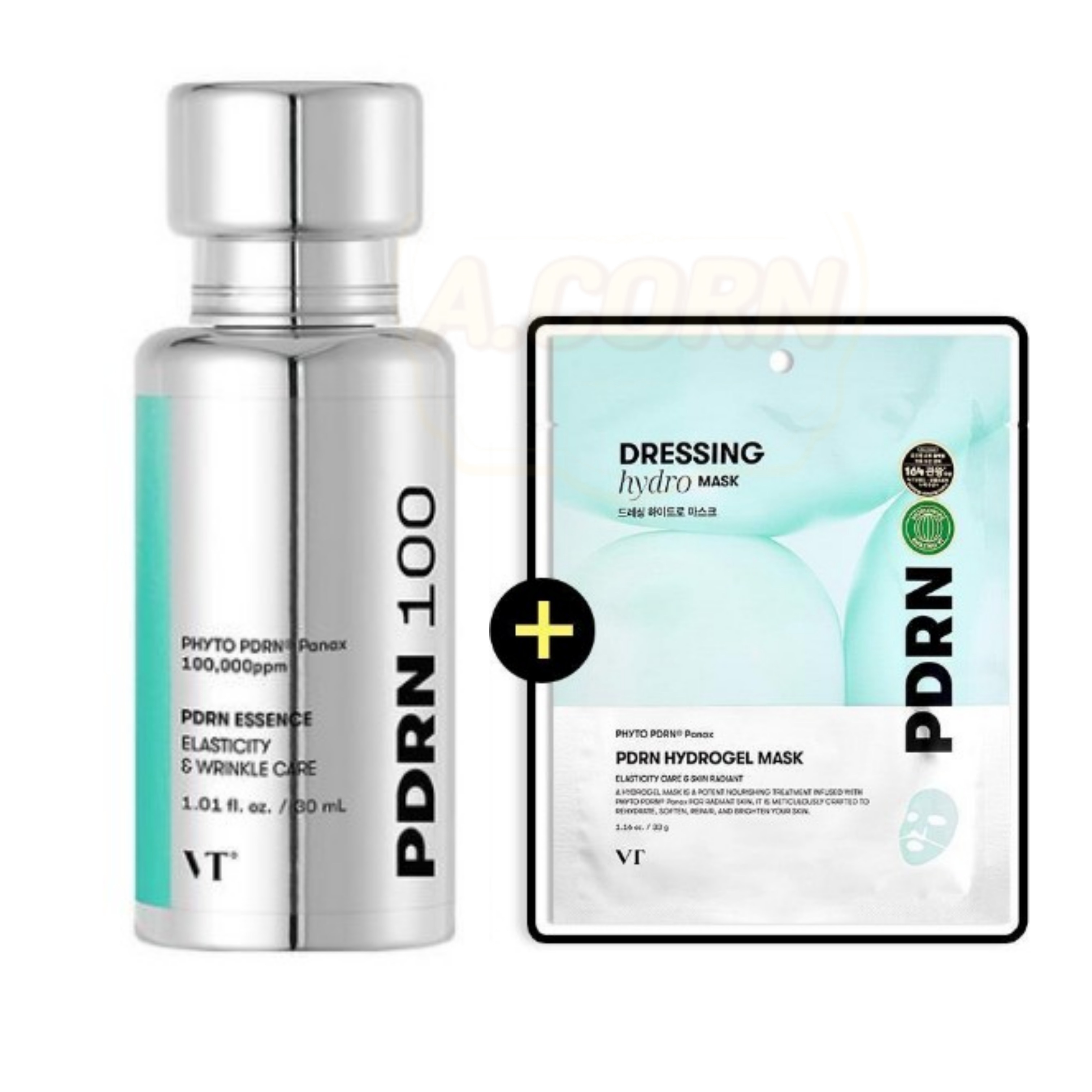 [正規品] PDRNエッセンス100+PDRN ハイドロゲルマスク, 1枚/韓国コスメ
