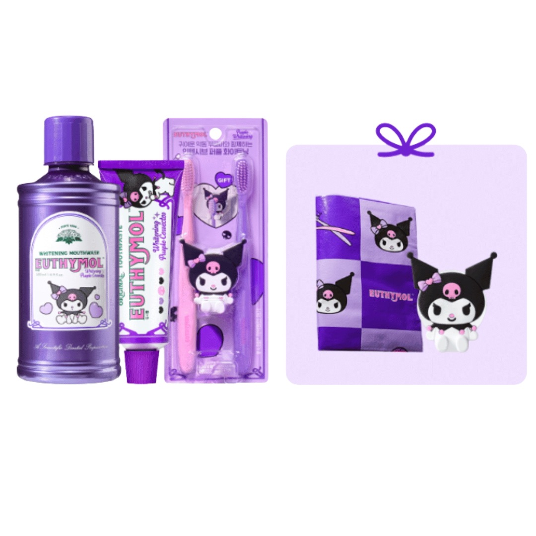 EUTHYMOL x SANRIO 限定版 うがい薬&歯ブラシセット