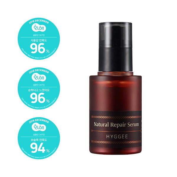 HYGGEE ヒュッゲ Natural Repair Serum 30ml ナチュラル リペア セラム ミニサイズ 韓国 コスメ オリーブヤング 人気  スキンケア 化粧品 メガ割 対象