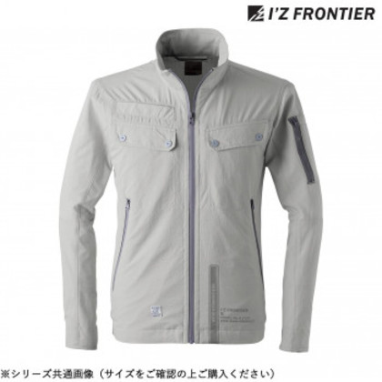 アイズフロンティア ストレッチ3Dワークジャケット 01 シルバーグレー L 3120